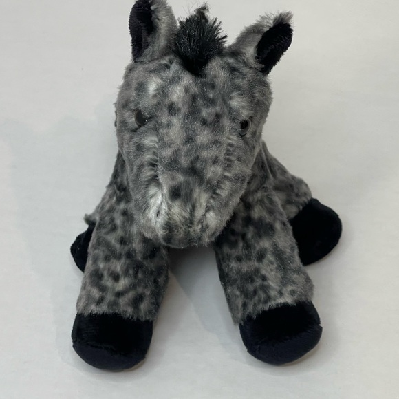 aurora world | Toys | Aurora Mini Flopsie 8 Storm Dapple Gray Horse ...